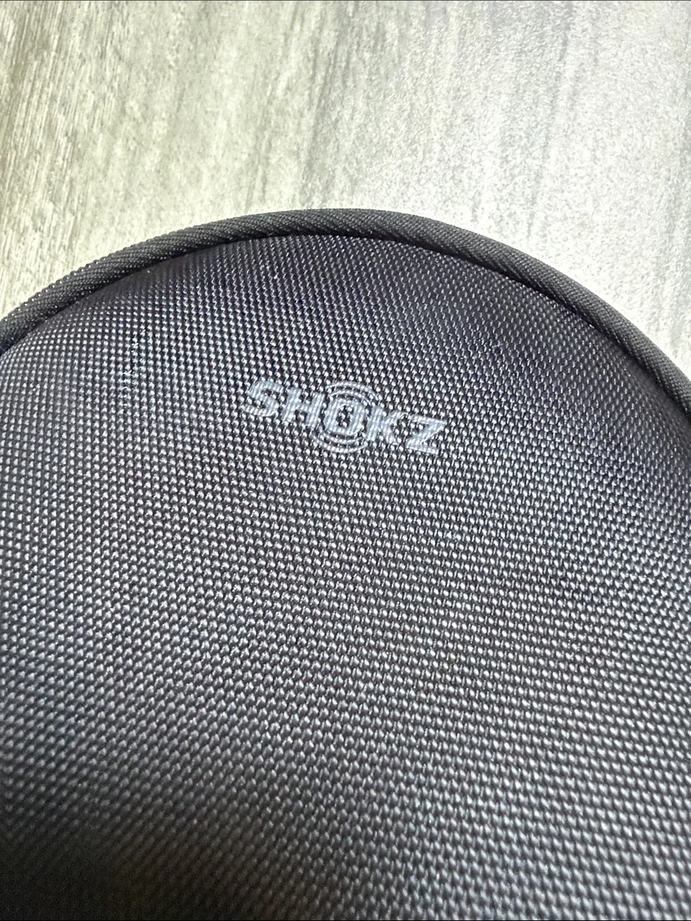 Black Shokz Carrying Case with USB Charging Cable